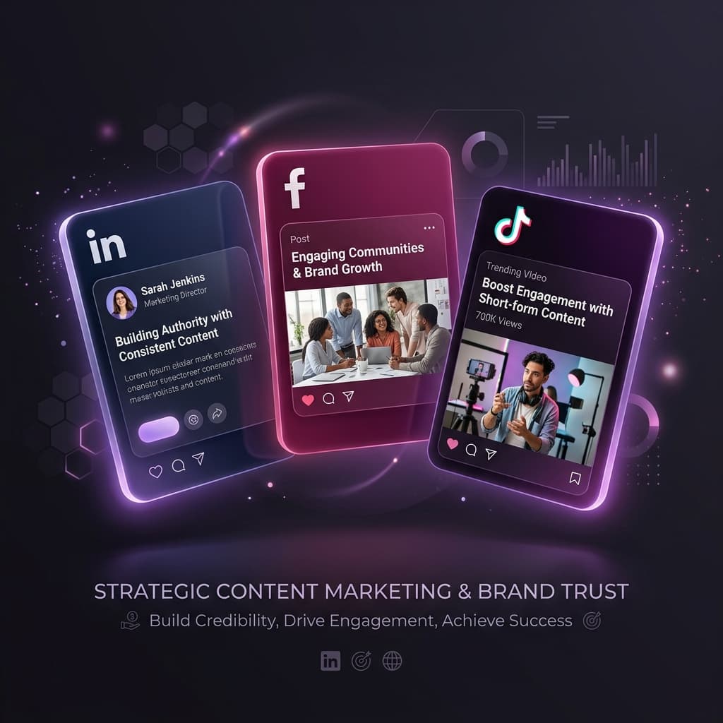 社媒矩阵与内容营销